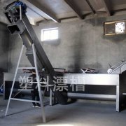 涡电流尾料分离深水槽